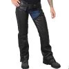 Hot Leathers CHL5001 Ladies Black USA MADE Leather Chaps Motorycle Pants & Chaps