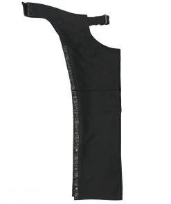 Motorcycle Pants & Chaps Hot Leathers CHM2001 Men's Matte Black Leather Chaps With Ancient Skull Artwork