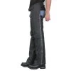 Motorcycle Pants & Chaps Hot Leathers CHM2001 Men's Matte Black Leather Chaps With Ancient Skull Artwork