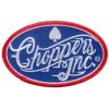 Hot Leathers CIA1009 Official Billy Lane's Choppers Inc 4" Red And Blue Vintage Racing Patch