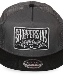 Hot Leathers CIA1013 Official Billy Lane's Choppers Inc Gray Logo Snapback Ball Cap
