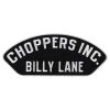 Hot Leathers CIA1016 Official Billy Lane's Choppers Inc Til You Die Retro Racer 12" Patch Patches