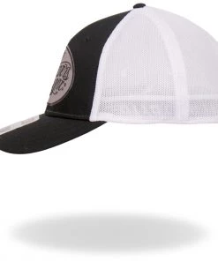 Hot Leathers CIA1022 Official Billy Lane's Choppers Inc Black And White Vintage Racing Trucker Hat Riding Gear