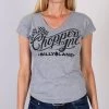 Hot Leathers Official Billy Lane's Choppers Inc CIL1012 Vintage Racing Ladies Heather T-Shirt Riding Gear