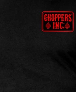 Hot Leathers Official Billy Lane's Choppers Inc CIM1022 Men’s Lane Spade Black T-Shirt Riding Gear