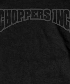 Hot Leathers Riding Gear Official Billy Lane's Choppers Inc CIM1032 Men’s Hubless Chopper Double Sided Black T-Shirt