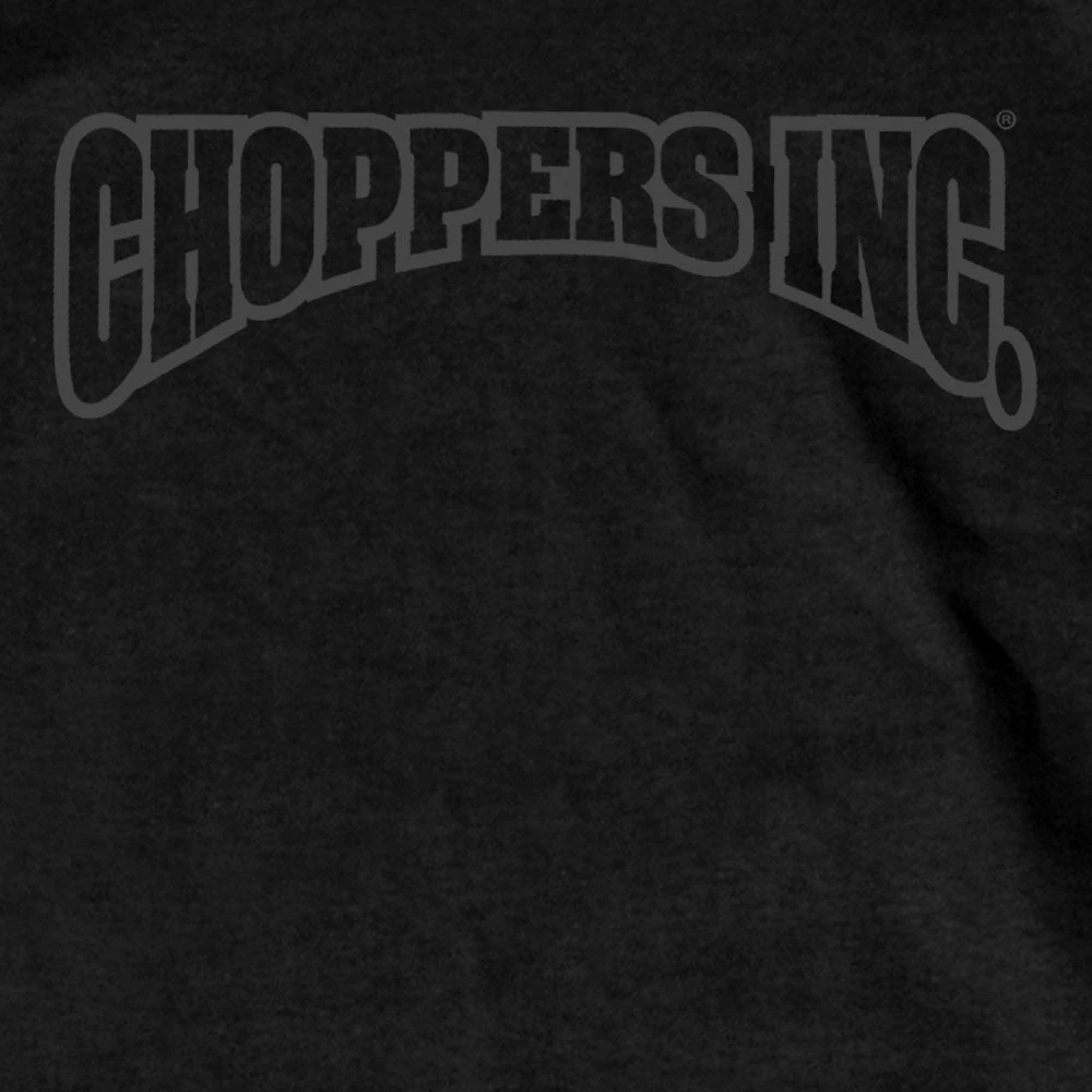 Hot Leathers Riding Gear Official Billy Lane's Choppers Inc CIM1032 Men’s Hubless Chopper Double Sided Black T-Shirt