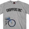 Hot Leathers CIM1034 Official Billy Lane's Choppers Ink. Bikes Over Time Heather Gray T-shirt Riding Gear