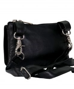 Hot Leathers CPE2001 Reflective Heart With Studs Clip Pouch-8βX5βX1β