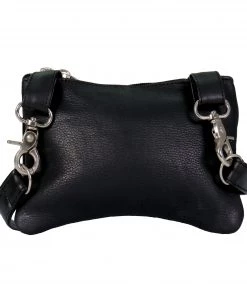 Hot Leathers CPE2001 Reflective Heart With Studs Clip Pouch-8βX5βX1β