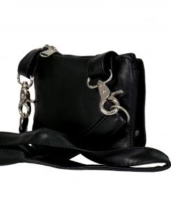 Hot Leathers CPE2001 Reflective Heart With Studs Clip Pouch-8βX5βX1β