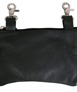 Hot Leathers CPE2008 Clip Pouch Purple Flower-8”x5”x1”