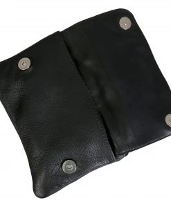 Hot Leathers CPE2008 Clip Pouch Purple Flower-8”x5”x1”