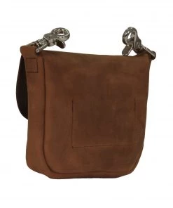 Hot Leathers CPL5002 Distressed Brown Leather Ladies Clip Pouch Riding Gear