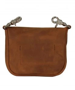 Hot Leathers CPL5002 Distressed Brown Leather Ladies Clip Pouch Riding Gear