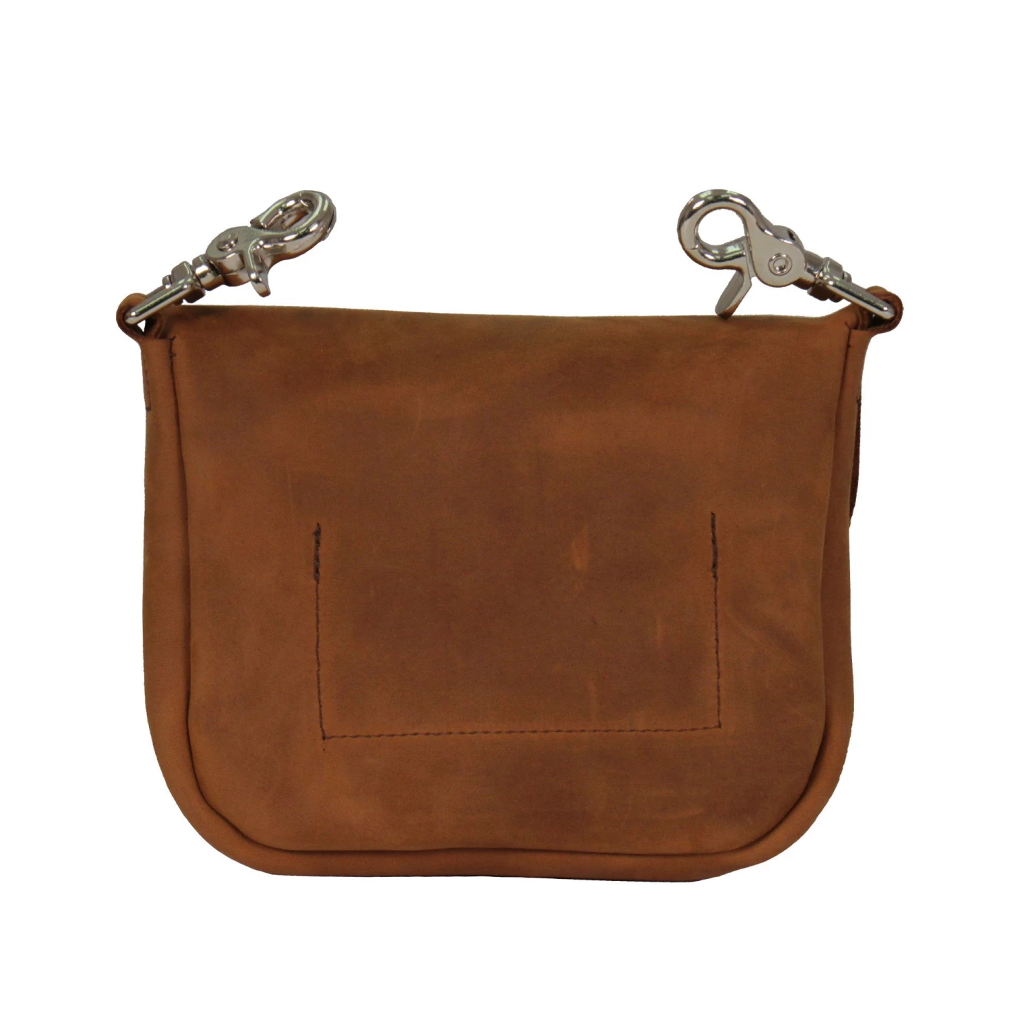 Hot Leathers CPL5002 Distressed Brown Leather Ladies Clip Pouch Riding Gear