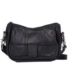 Hot Leathers CPL5006 Black Ladies Four Pocket Clip Pouch Riding Gear