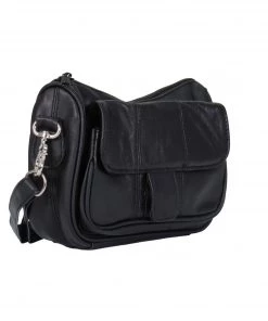 Hot Leathers CPL5006 Black Ladies Four Pocket Clip Pouch Riding Gear