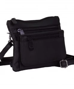 Hot Leathers CPL5011 Black Ladies Clip Pouch With Cell Pocket Riding Gear