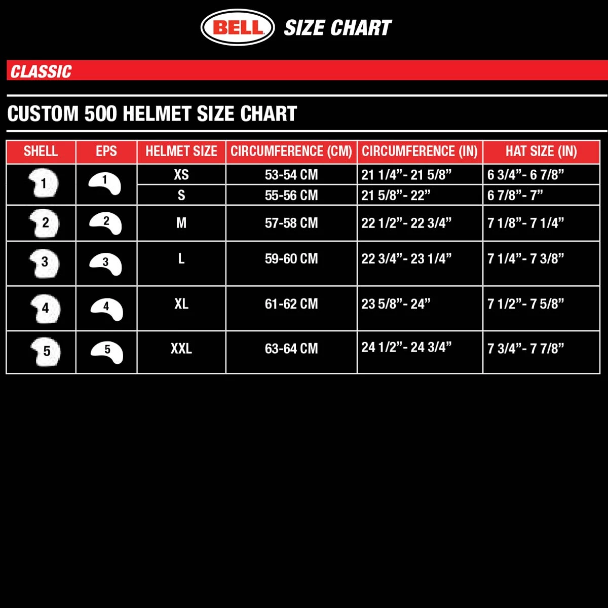 Bell Helmets Bell Custom 500 Matte Black Open Face Helmet