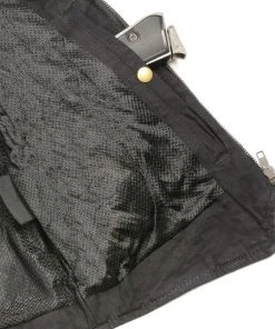 Club Vest CVL4000 Women's Black Denim Motorcycle Vest