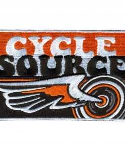 Hot Leathers CYA1002 Official Cycle Source Magazine Stripes Logo Patch Patches