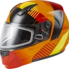Gmax 72-5934 MD-04S 'Reserve' Modular Snow Helmet Neon Orange/Hi-Vis