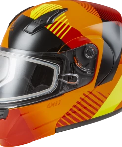 Gmax 72-5934 MD-04S 'Reserve' Modular Snow Helmet Neon Orange/Hi-Vis