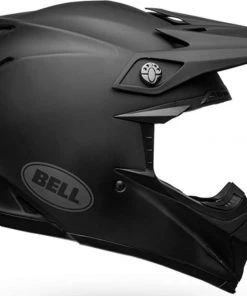 Bell Helmets Bell Moto-9 MIPS Matte Black Motocross Helmet Riding Gear