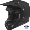 Fly Racing 73-0025 Formula Cp Solid Helmet Matte Black