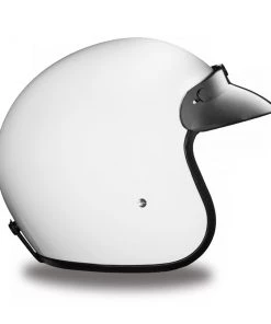 Daytona Helmets DC1-C ‘Cruiser’ HI-Gloss White ¾ Open Face Helmet