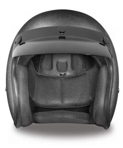 Daytona Helmets DC1-GM ‘Cruiser’ Gun Metal Grey Metallic ¾ Open Face Helmet
