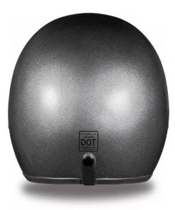 Daytona Helmets DC1-GM ‘Cruiser’ Gun Metal Grey Metallic ¾ Open Face Helmet