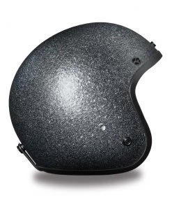 Daytona Helmets DC7-GM ‘Cruiser’ Gun Metal Flake ¾ Open Face Helmet