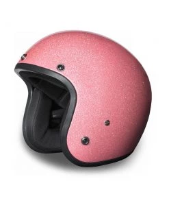 Riding Gear Daytona Helmets DC7-P ‘Cruiser’ Pink Metal Flake ¾ Open Face Helmet