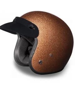 Daytona Helmets DC7-RB ‘Cruiser’ Root Beer Metal Flake ¾ Open Face Helmet Riding Gear