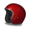 Daytona Helmets DC7-RD ‘Cruiser’ Red Metal Flake ¾ Open Face Helmet Riding Gear
