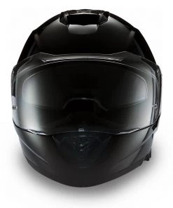 Daytona Helmets DE1-A ‘Detour’ Hi-Gloss Black Full-Face Helmet With Drop Down Shield Riding Gear