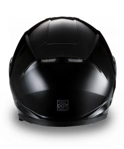 Daytona Helmets DE1-A ‘Detour’ Hi-Gloss Black Full-Face Helmet With Drop Down Shield Riding Gear
