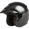 Gmax 72-5361 OF-2 Open-Face Helmet Black Riding Gear