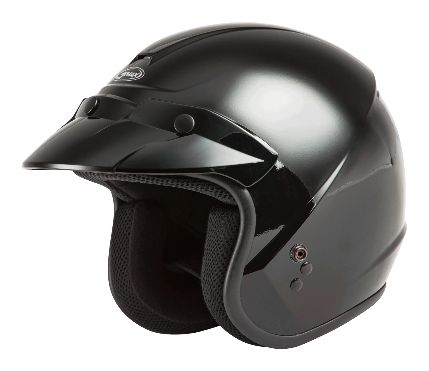 Gmax 72-5361 OF-2 Open-Face Helmet Black Riding Gear