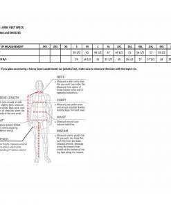 Motorcycle Vests Milwaukee Leather DM1310 Men's Black Denim Classic Snap Front Biker Vest