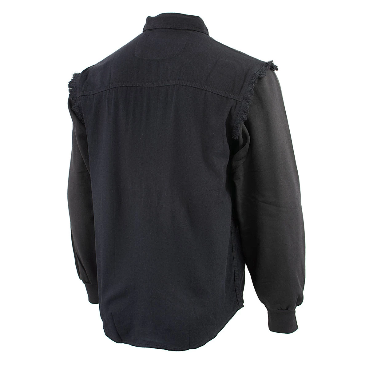 NexGen DM2222 Men's Black Long Sleeve Button Shirt Riding Gear