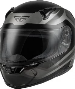 Fly Racing 73-8383 Revolt Rush Helmet Grey/Black