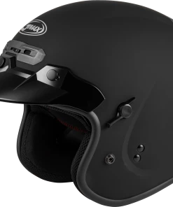 Gmax 72-4921 GM-32 Open-Face Helmet Matte Black