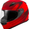 Riding Gear Gmax 72-5755 FF-49 Full-Face Deflect Helmet Matte Red/Black
