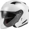Gmax 72-4857 OF-77 Open-Face Helmet Pearl White