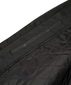 Leather Motorcycle Jackets Event Leather EL1408 Men's Black Sporty Scooter Crossover Leather Jacket