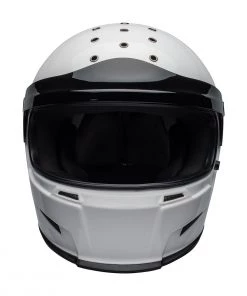 Bell Helmets Riding Gear Bell Eliminator'Born From Auto, Built For The Street' Full Face Gloss White Helmet