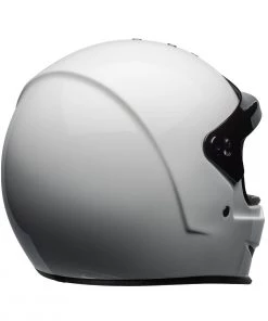 Bell Helmets Riding Gear Bell Eliminator'Born From Auto, Built For The Street' Full Face Gloss White Helmet